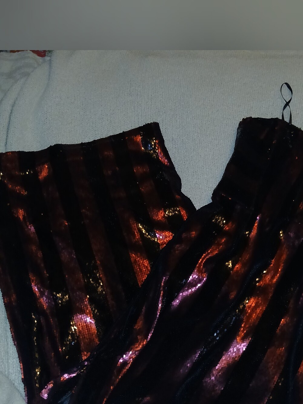 NWT Milly Pailette Stripes Carly Gown Sz10